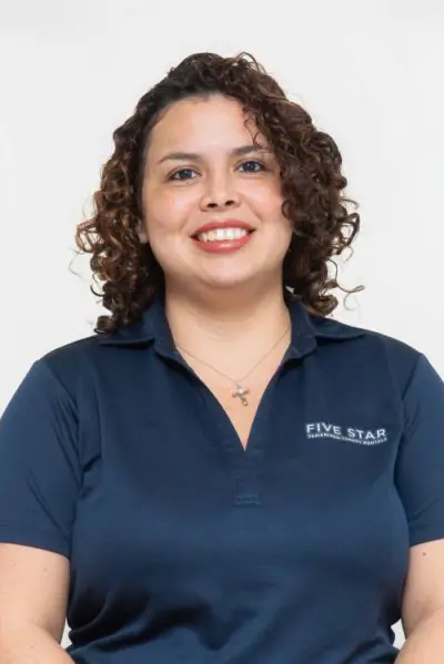 Staff member Cristin Caballero